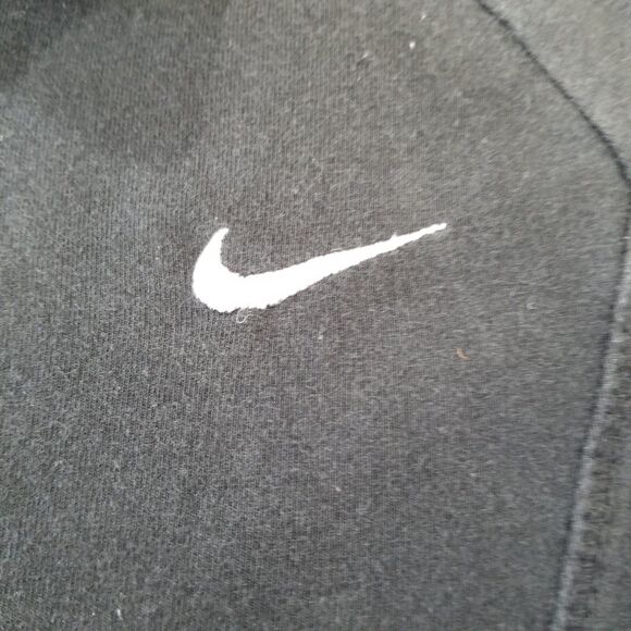 Nike womens zip up jacket size medium cotton / spandex black - Picture 3 of 12